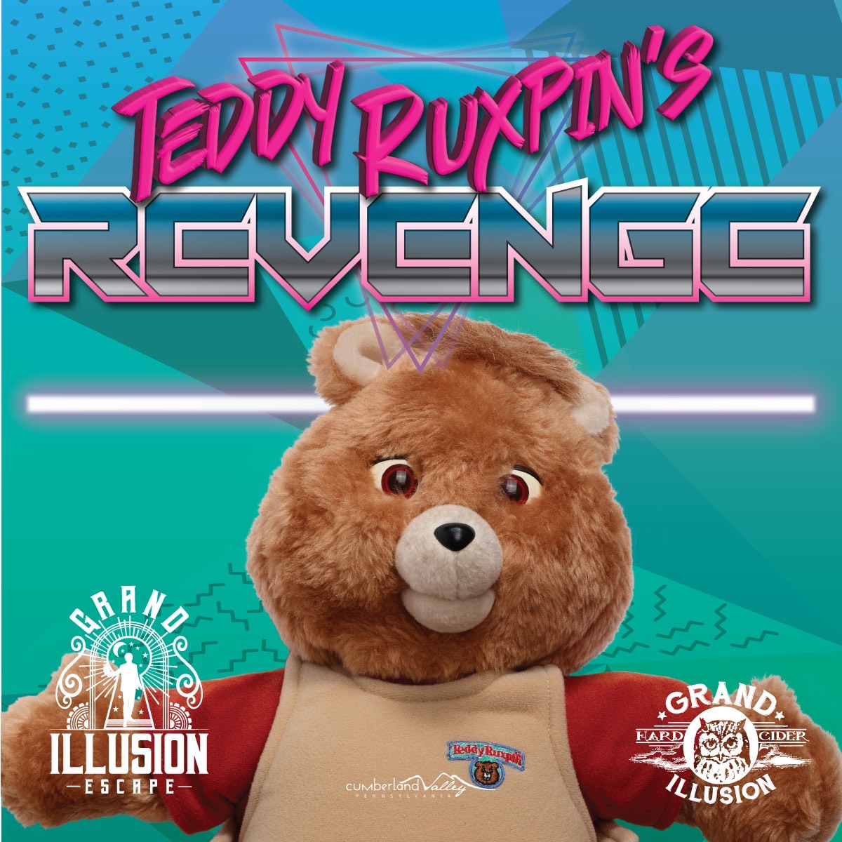 Teddy Ruxpin s Revenge Grand Illusion Hard Cider